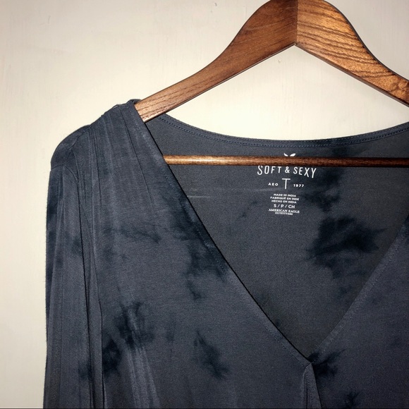 Bohemian Tie Dye Blouse - Picture 2 of 3